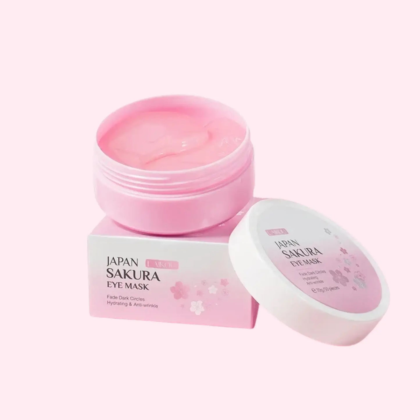 LAIKOU Japan Sakura Eye Mask