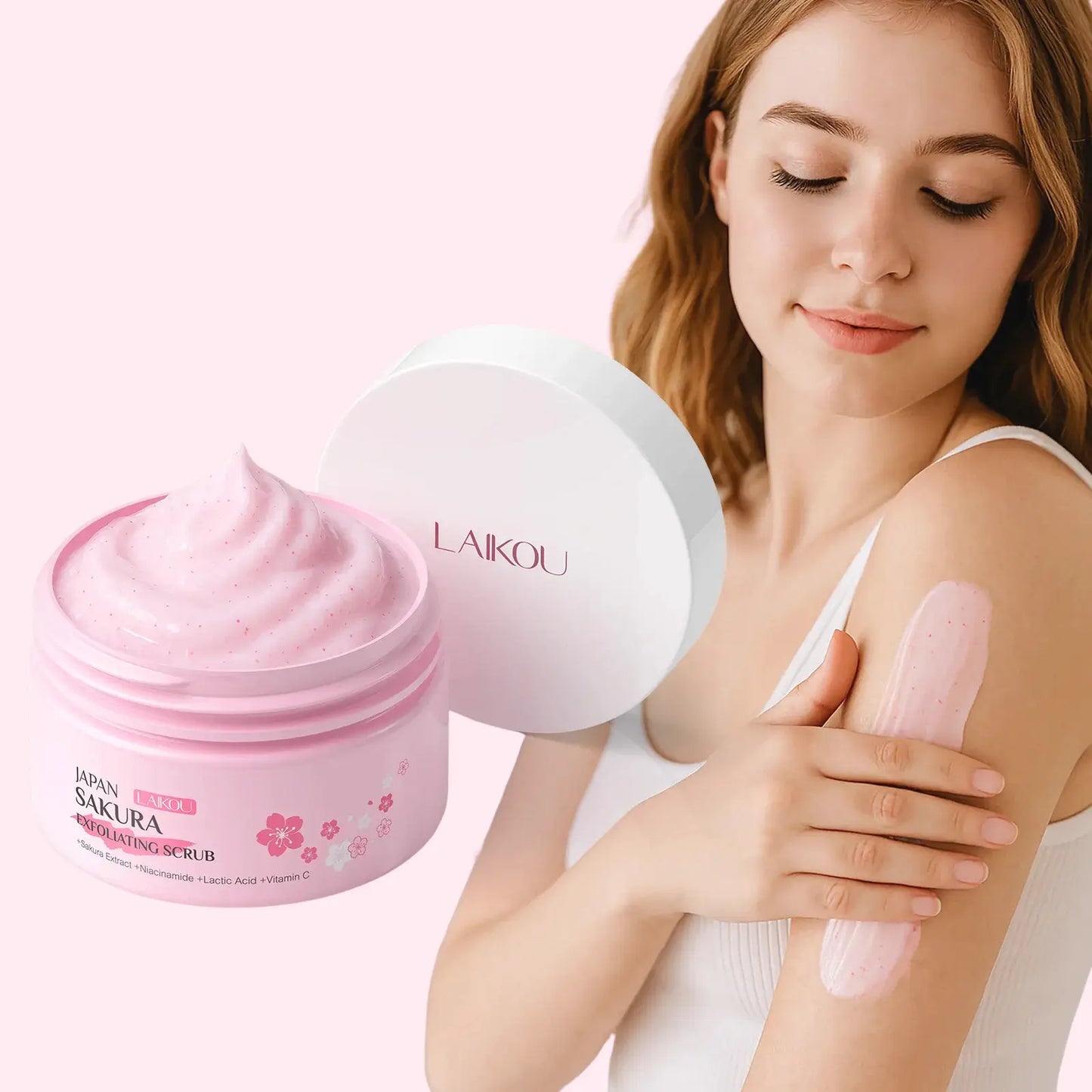 LAIKOU Sakura Exfoliating Scrub
