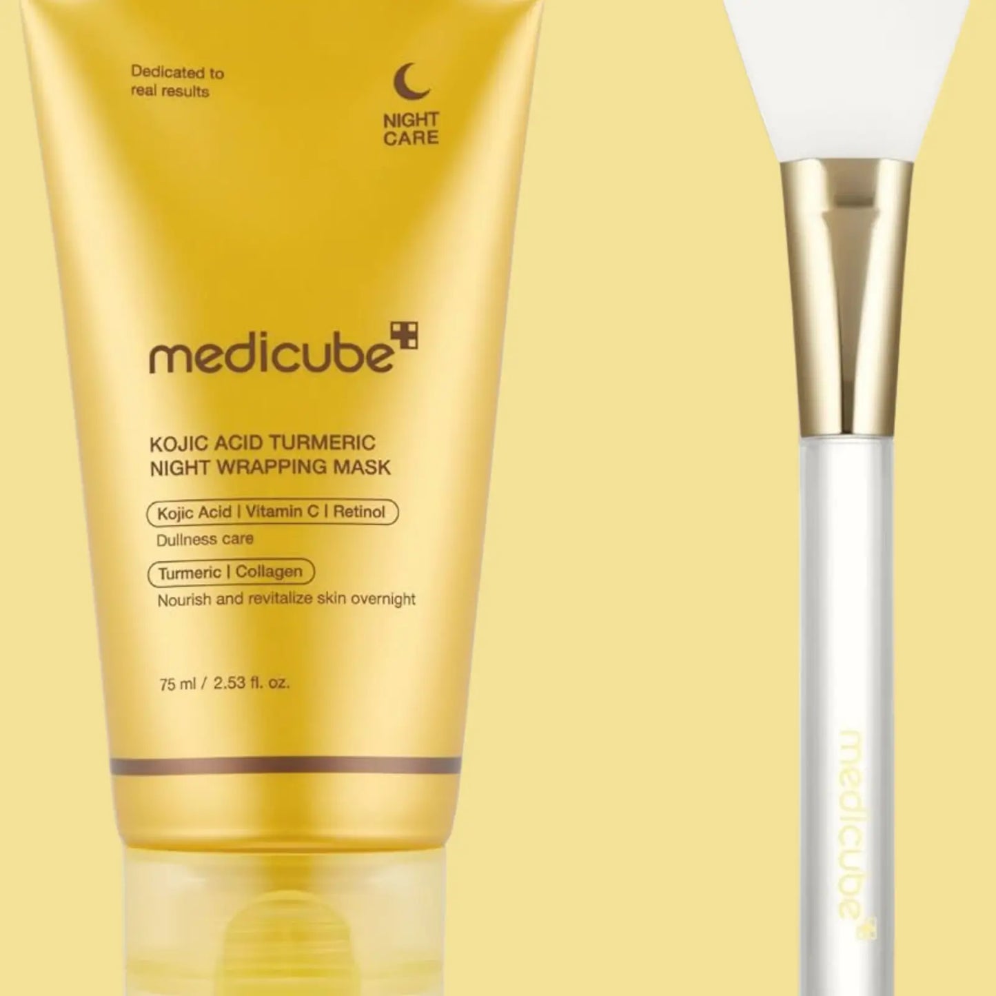 Medicube Kojic Acid Turmeric Night Wrapping Mask