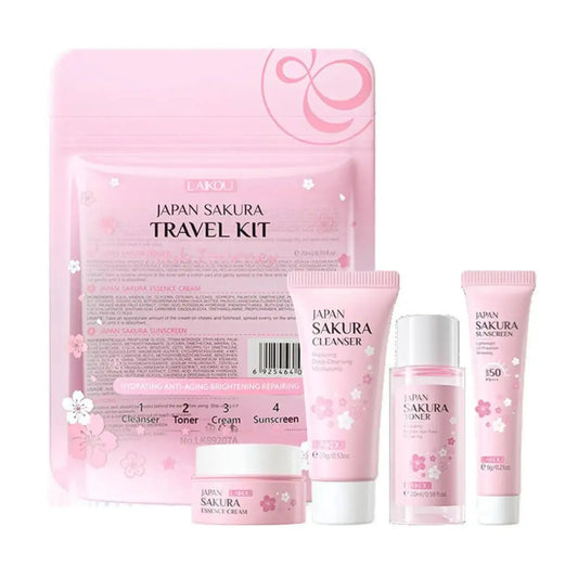Laikou Sakura Skin Care Sets 4 pièces