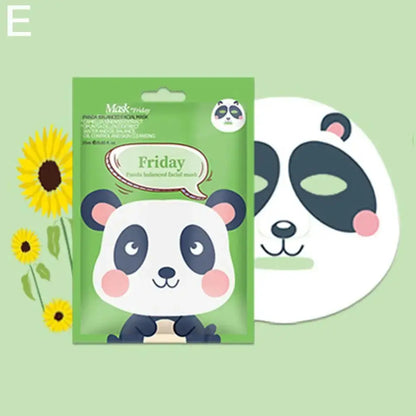 1/5pcs Cute Cartoon Animal Children's Sheet Mask Kids Spa Moisturize Face Masks Gentle Moisturizing Brighten Mask Skincare